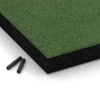 Detailaufnahme der Randausprägung von WARCO-Produkt 6267, Playground Safety Tile – 180 cm, Format 50 x 50 x 6 cm, Farbe Grass green.