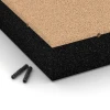 Detailaufnahme der Randausprägung von WARCO-Produkt 6231, Playground Safety Tiles, Format 50 x 50 x 11 cm, Farbe Sand beige.