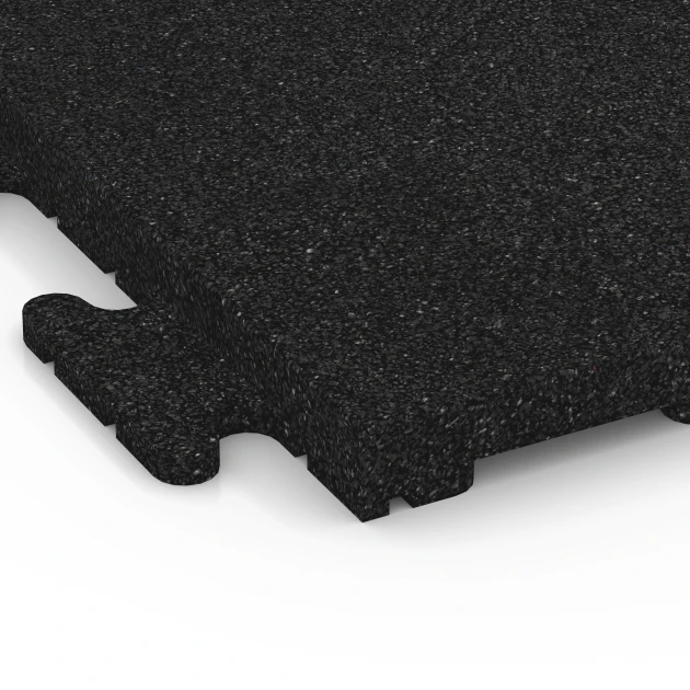 Detailaufnahme der Randausprägung von WARCO-Produkt 7052, Patio Tile Linea, Format 50 x 50 x 3 cm | 0,25 m², Farbe Anthracite.