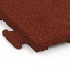 Detailaufnahme der Randausprägung von WARCO-Produkt 7053, Patio Tile Linea, Format 50 x 50 x 3 cm | 0,25 m², Farbe Brick red.