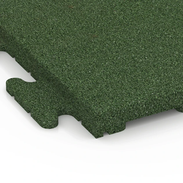 Detailaufnahme der Randausprägung von WARCO-Produkt 7054, Patio Tile Linea, Format 50 x 50 x 3 cm | 0,25 m², Farbe Grass green.