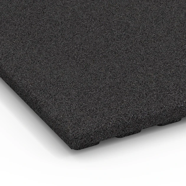 Detailaufnahme der Randausprägung von WARCO-Produkt 6387, Stable Mat Premium, Format 100 x 100 x 4,5 cm | 1,00 m², Farbe Anthracite.