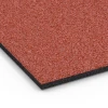 Detailaufnahme der Randausprägung von WARCO-Produkt 6382, Stable Mat, Format 100 x 50 x 3 cm | 0,50 m², Farbe Brick red.