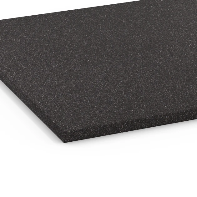 Detailaufnahme der Randausprägung von WARCO-Produkt 6475, Base Layer CL 1, Format 52 x 52 x 1,8 cm, Farbe Anthracite.