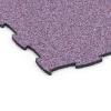 Detailaufnahme der Randausprägung von WARCO-Produkt 6918, Exhibition Click Floor Tile, Format 44,6 x 44,6 x 1,8 cm, Farbe Lavender.