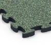 Detailaufnahme der Randausprägung von WARCO-Produkt 6879, Fitness Max Floor System, Format 44,6 x 44,6 × 2,8 cm, Farbe English Lawn.