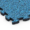 Detailaufnahme der Randausprägung von WARCO-Produkt 6821, Stone Carpet Click Tile, Format 28,9 x 28,9 x 1,8 cm, Farbe Atlantic.