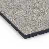 Detailaufnahme der Randausprägung von WARCO-Produkt 7133, Outdoor Gym Flooring, Format 60 x 60 x 3 cm | 0,36 m², Farbe Grey granite.