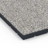 Detailaufnahme der Randausprägung von WARCO-Produkt 7142, Outdoor Gym Flooring, Format 60 x 60 x 4 cm | 0,36 m², Farbe Grey granite.