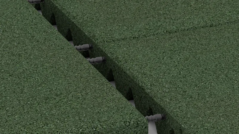 Connecting pins - plastic plugs