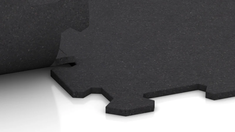 Cut jigsaw interlock without bevel