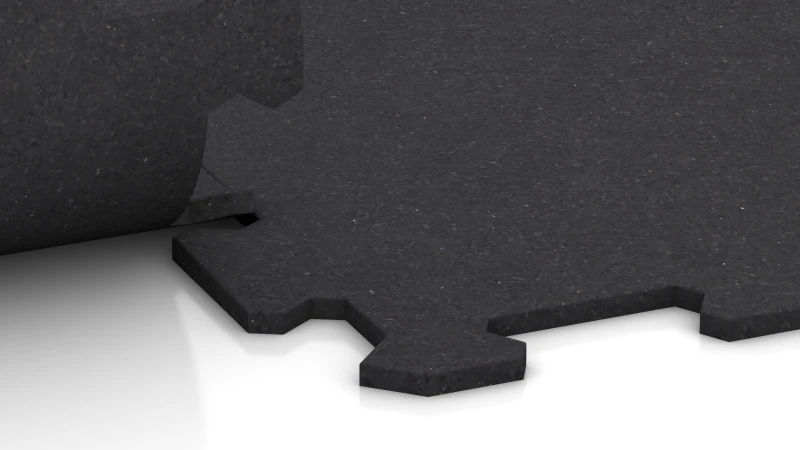 Cut jigsaw interlock without bevel