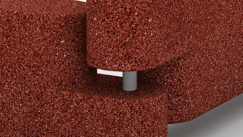 Chain linkage via ground anchor