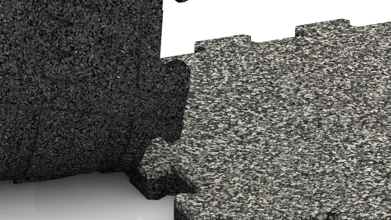 Cut jigsaw interlock without bevel