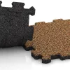 Großaufnahme vom Verbindungssystem von WARCO-Boden 3852 - Pool Decking Tile Seamless im Farbdesign Terra Cotta. Abmessungen 306 x 306 x 20 mm.