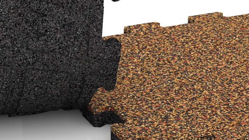 Cut jigsaw interlock without bevel