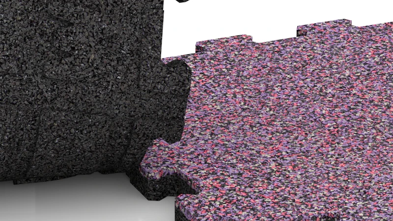 Cut jigsaw interlock without bevel