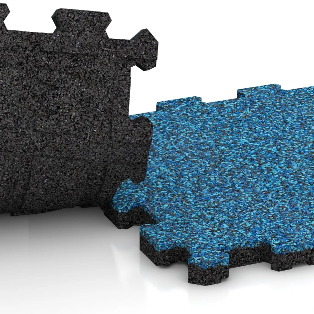 Großaufnahme vom Verbindungssystem von WARCO-Boden 3858 - Pool Decking Tile Seamless im Farbdesign Atlantic. Abmessungen 30,6 x 30,6 x 2 cm | 0,094 m².