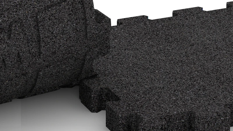 Precision cut interlocking puzzle joint without