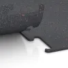 Großaufnahme vom Verbindungssystem von WARCO-Boden 3753 - Fitness Performance Elite Training Floor im Farbdesign Light Red Speckled. Abmessungen 1000 x 1000 x 10 mm.