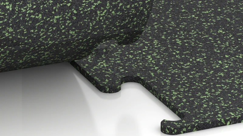 Cut jigsaw interlock without bevel