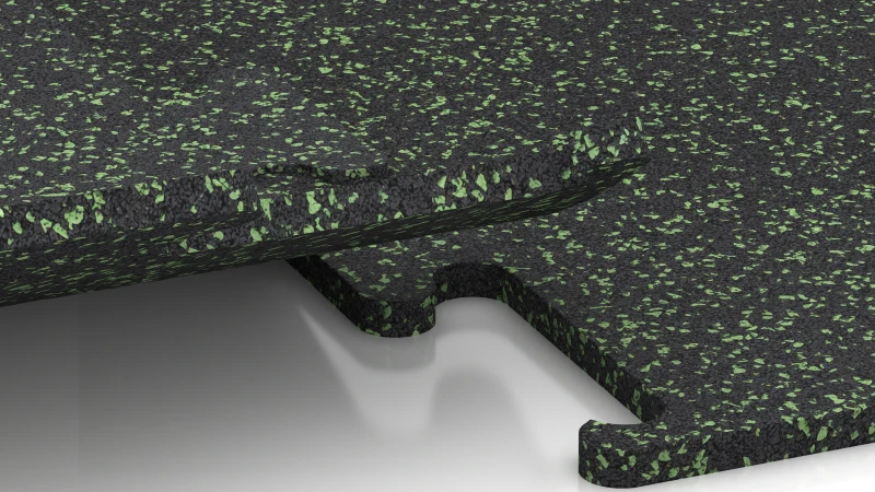 Cut jigsaw interlock without bevel