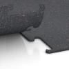 Großaufnahme vom Verbindungssystem von WARCO-Boden 3765 - Fitness Performance Elite Training Floor im Farbdesign Light Red Speckled. Abmessungen 50 x 50 x 1 cm | 0,25 m².
