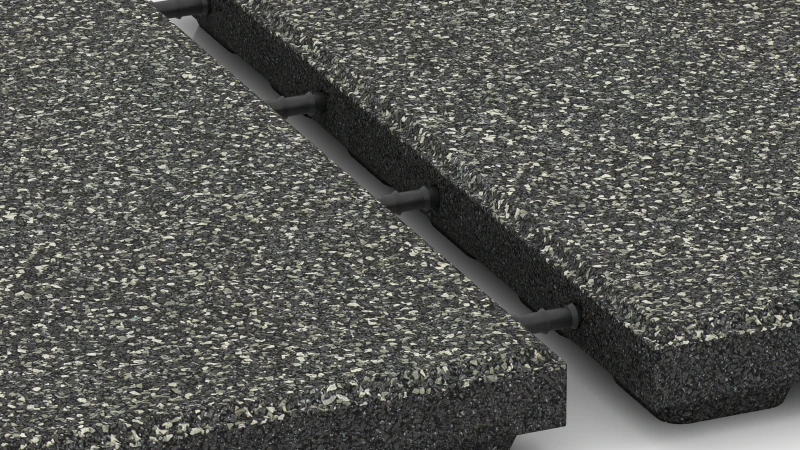 Plug connector bonded in place