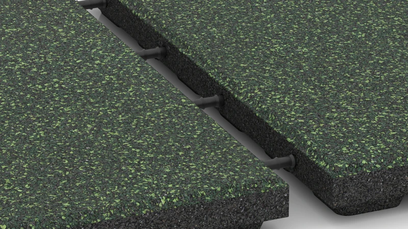 Plug connector bonded in place