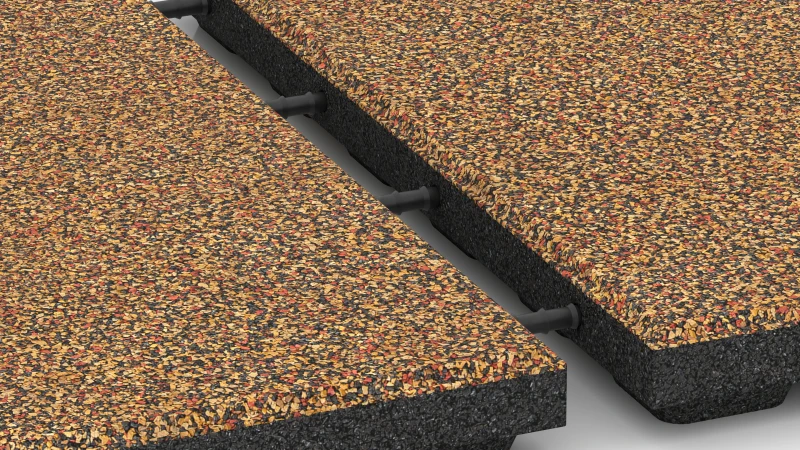 Plug connector bonded in place