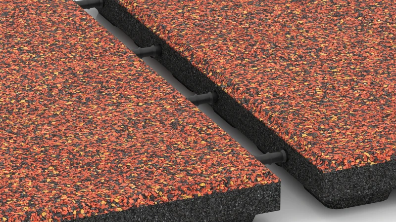 Plug connector bonded in place