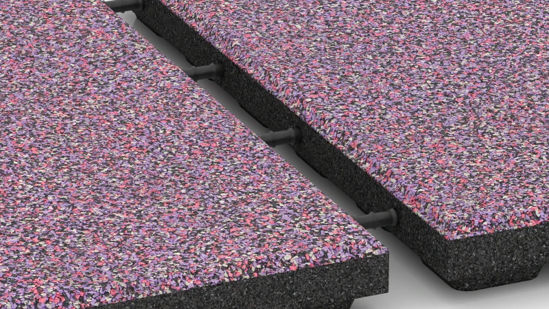 Plug connector bonded in place