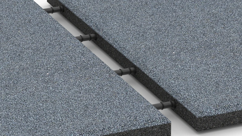 Plug connector bonded in place