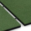 Großaufnahme vom Verbindungssystem von WARCO-Boden 6249 - Patio tile – 3 cm im Farbdesign Grass green. Abmessungen 50 x 50 x 3 cm.
