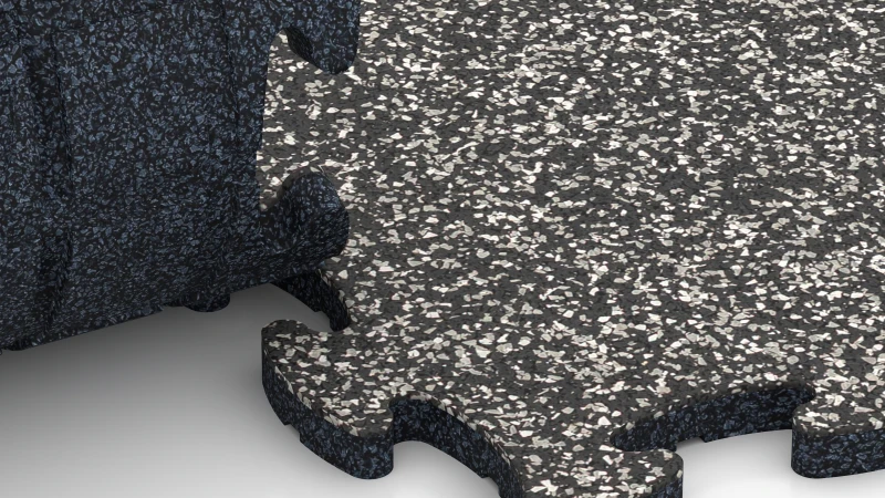 Optimised jigsaw interlock without bevel