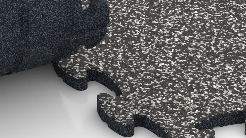 Optimised jigsaw interlock without bevel