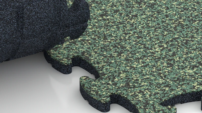 Optimised jigsaw interlock without bevel
