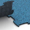 Großaufnahme vom Verbindungssystem von WARCO-Boden 6812 - Dog Agility Flooring im Farbdesign Atlantic. Abmessungen 97,1 x 97,1 × 1,8 cm.