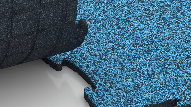 Optimised jigsaw interlock without bevel