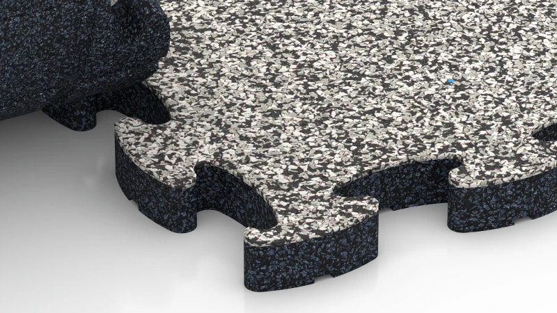 Optimised jigsaw interlock without bevel