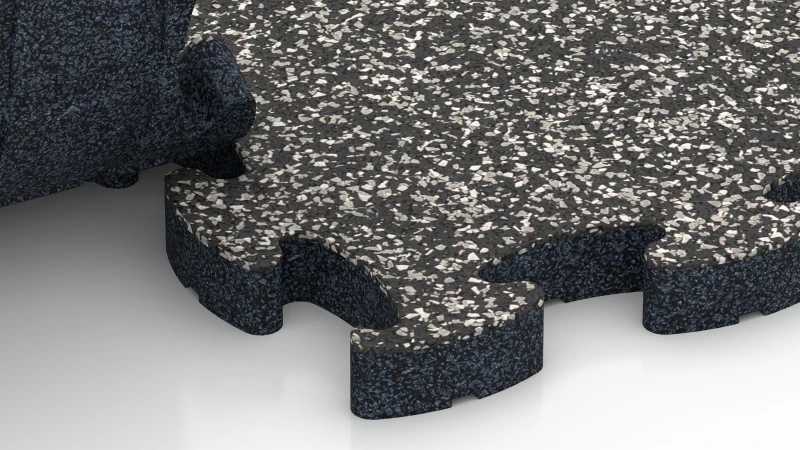 Optimised jigsaw interlock without bevel