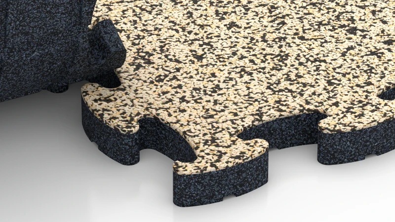 Optimised jigsaw interlock without bevel