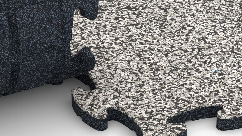Optimised jigsaw interlock without bevel