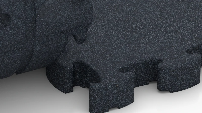 Optimised jigsaw interlock without bevel