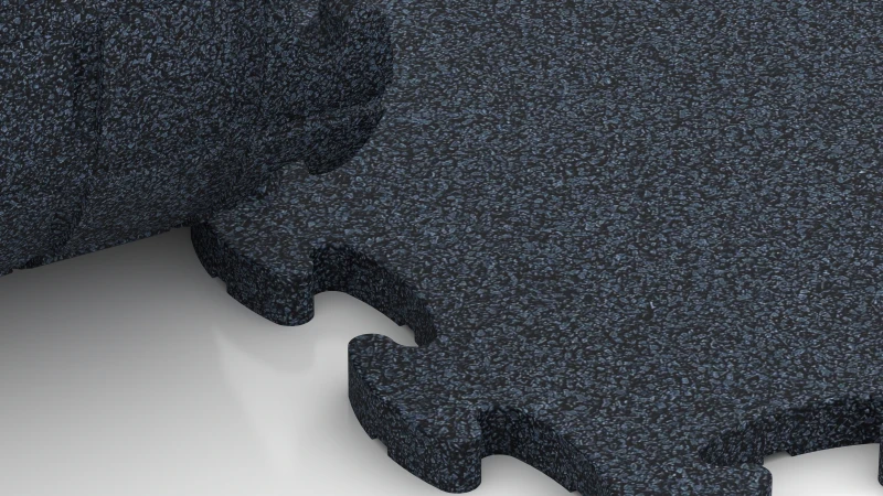Optimised jigsaw interlock without bevel