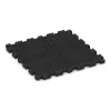 Aufsicht auf die Unterseite, also die Bodenseite von WARCO-Formteil 4045 - Dog floor tile im Format 1000 x 1000 x 40 mm.