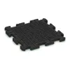 Aufsicht auf die Unterseite, also die Bodenseite von WARCO-Formteil 4633 - Outdoor click tile im Format 500 x 500 x 30 mm.