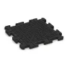 Aufsicht auf die Unterseite, also die Bodenseite von WARCO-Formteil 5240 - Outdoor click tile im Format 500 x 500 x 30 mm.
