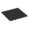 Aufsicht auf die Unterseite, also die Bodenseite von WARCO-Formteil 5827 - Indoor click tile im Format 1000 x 1000 x 30 mm.