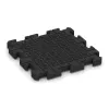 Aufsicht auf die Unterseite, also die Bodenseite von WARCO-Formteil 4559 - Rubber paving im Format 500 x 500 x 50 mm.